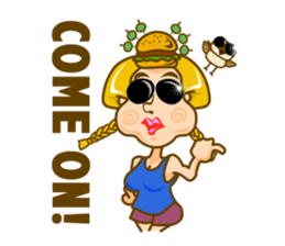 Pss Rice ball has come ! sticker #3914349