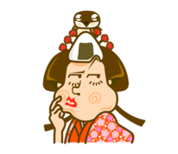 Pss Rice ball has come ! sticker #3914355