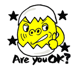 Eggorilla sticker #3914489