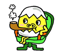 Eggorilla sticker #3914492