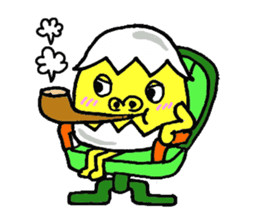 Eggorilla sticker #3914492