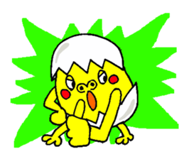 Eggorilla sticker #3914501