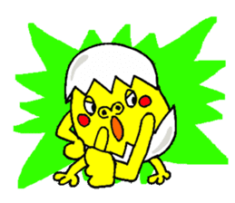 Eggorilla sticker #3914501
