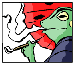 Shibui Frog sticker #3914807