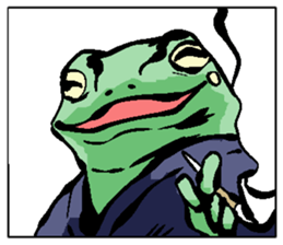 Shibui Frog sticker #3914811
