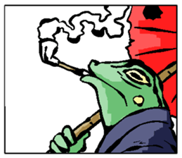 Shibui Frog sticker #3914812