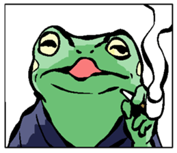 Shibui Frog sticker #3914813