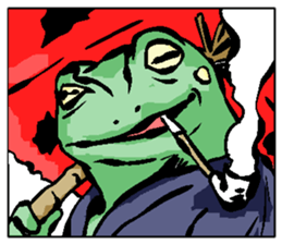 Shibui Frog sticker #3914814