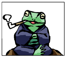 Shibui Frog sticker #3914817