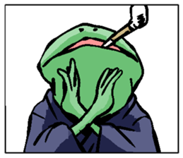 Shibui Frog sticker #3914820