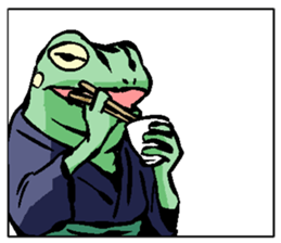 Shibui Frog sticker #3914823