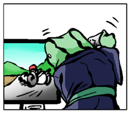 Shibui Frog sticker #3914825