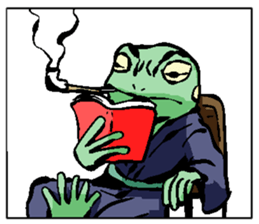 Shibui Frog sticker #3914826