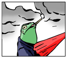 Shibui Frog sticker #3914829