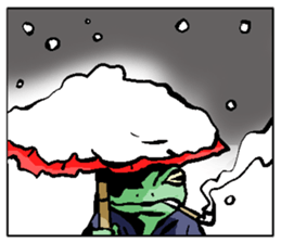 Shibui Frog sticker #3914830