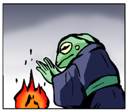 Shibui Frog sticker #3914832