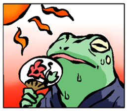Shibui Frog sticker #3914833