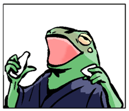 Shibui Frog sticker #3914838