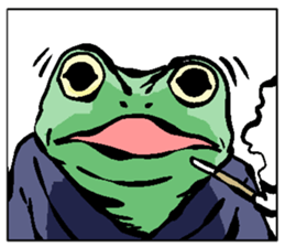 Shibui Frog sticker #3914841