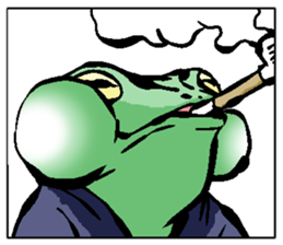 Shibui Frog sticker #3914842