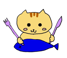 pink and tippi daily life sticker #3915050