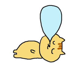 pink and tippi daily life sticker #3915057