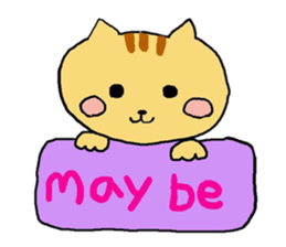 pink and tippi daily life sticker #3915066