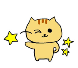 pink and tippi daily life sticker #3915079