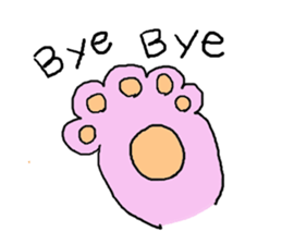 pink and tippi daily life sticker #3915082