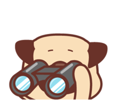 Ranran of the pug(part2) sticker #3915108