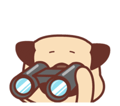 Ranran of the pug(part2) sticker #3915108