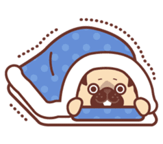 Ranran of the pug(part2) sticker #3915121