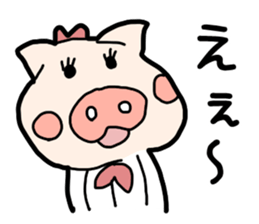 OL Pig sticker #3915302