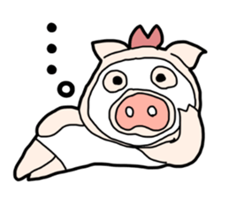 OL Pig sticker #3915316