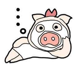 OL Pig sticker #3915316