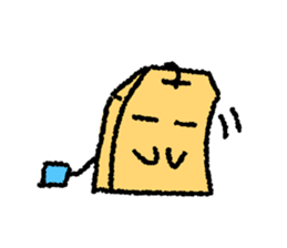 tea bag chan sticker #3915329