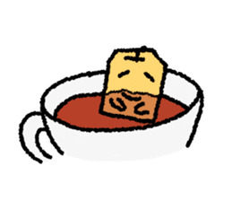 tea bag chan sticker #3915363