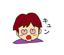 Woman say the real intention 2 sticker #3915445