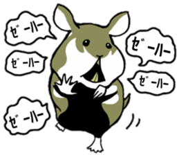 Black-bellied Hamster sticker #3915710