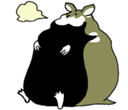 Black-bellied Hamster sticker #3915713