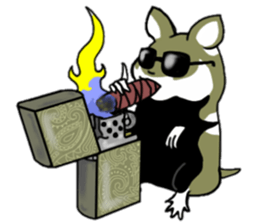 Black-bellied Hamster sticker #3915717