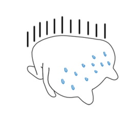 Cold eye sticker #3915825