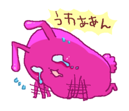 Friend of rabbits in the mobile sticker #3916027