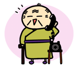 "kawaii"!? Japan's elderly people sticker #3916047
