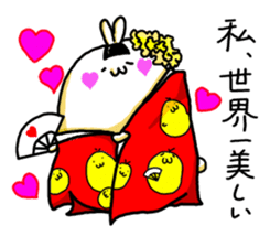Bird Ball & Rabbit Ball sticker #3916215