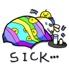 Bird Ball & Rabbit Ball sticker #3916217