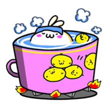 Bird Ball & Rabbit Ball sticker #3916228