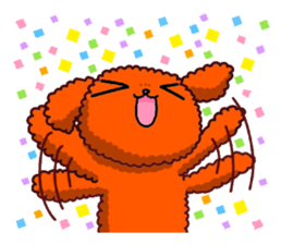 Life with a pretty dog for Japanese2. sticker #3916554