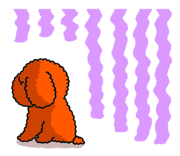 Life with a pretty dog for Japanese2. sticker #3916564