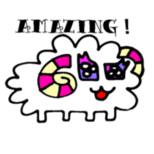 Hitsuji Bilingual 40 sticker #3916895